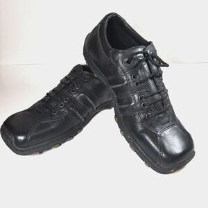 Dr. Martens Jim 8A98 Men's Sz 11 Black Leather Suede Oxford  Shoes